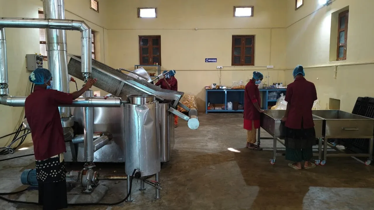 Washing and preparation equipment at Fusion Foods